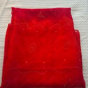 Sheer scarf /wrap